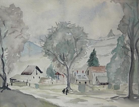 Village en Autriche, de Marie Hurtrel